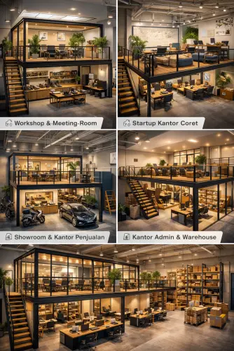 Mezzanine Ruang Kantor di Cakung