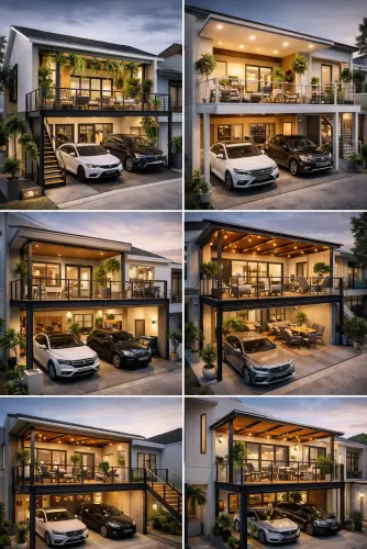 Mezannine Teras Rumah Keren di Cakung